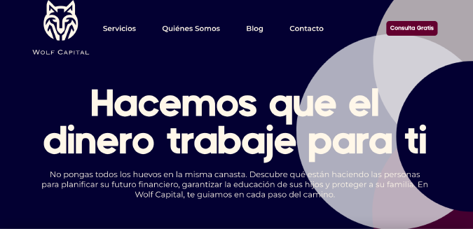 Wolf Capital Website